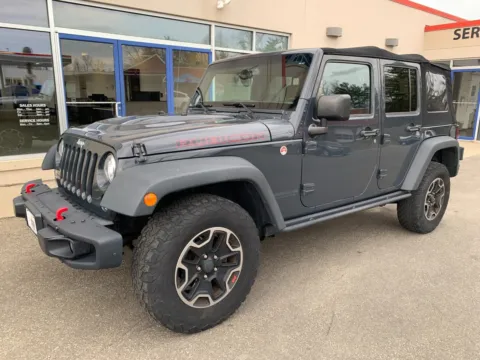 Gray 2017 Jeep Wrangler Unlimited Rubicon Hard Rock for sale in Meriden, CT