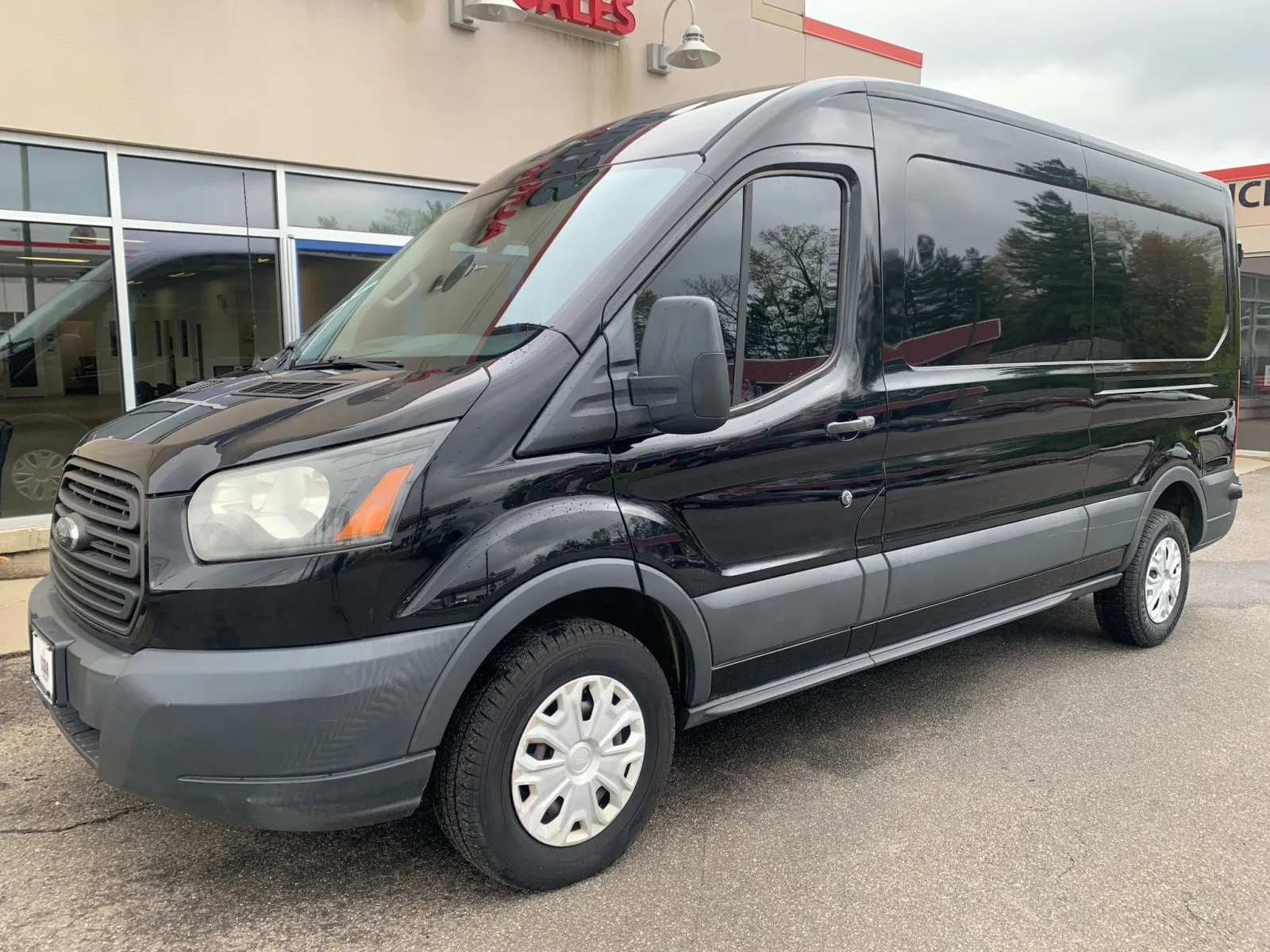 Black 2017 Ford Transit Van 350 for sale in Meriden, CT