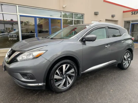 Gray 2017 Nissan Murano Platinum for sale in Meriden, CT