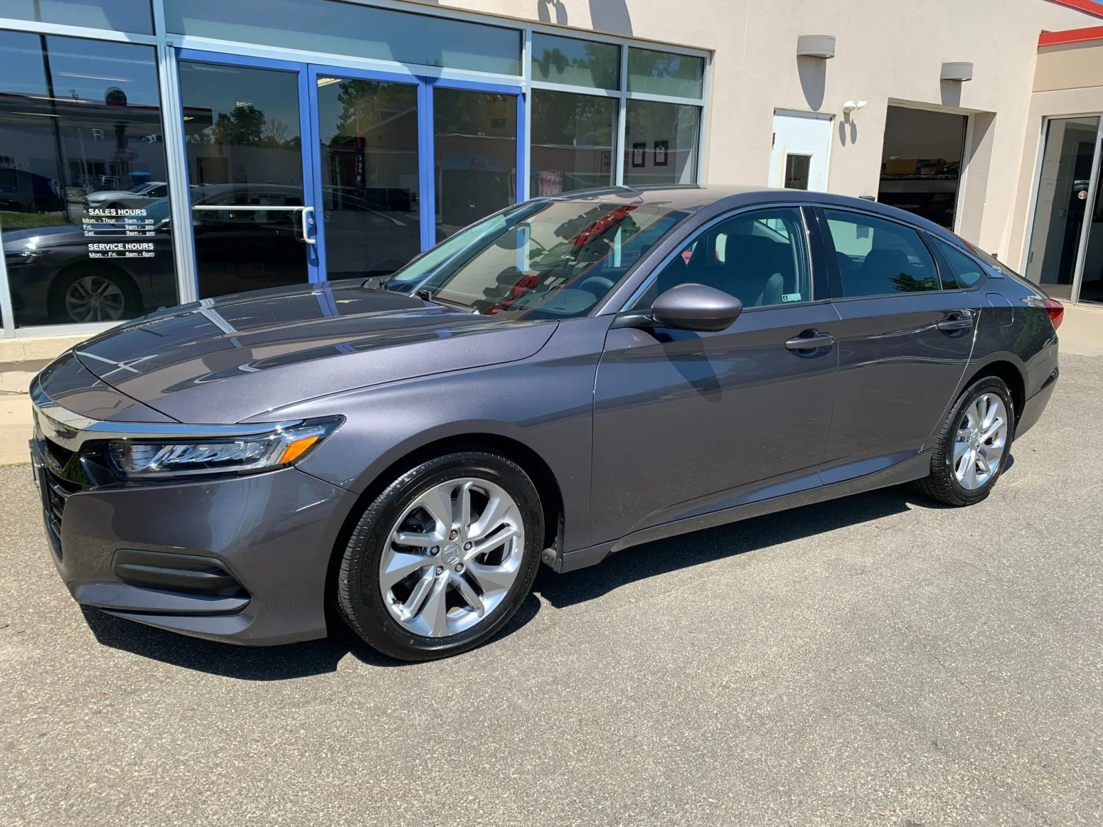 Gray 2019 Honda Accord Sedan LX 1.5T for sale in Meriden, CT