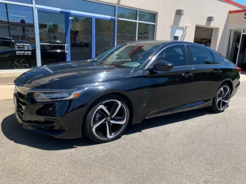 Black 2022 Honda Accord Sedan Sport for sale in Meriden, CT
