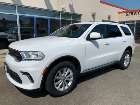 White 2021 Dodge Durango SXT Plus for sale in Meriden, CT