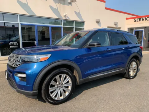 Blue 2020 Ford Explorer Limited for sale in Meriden, CT