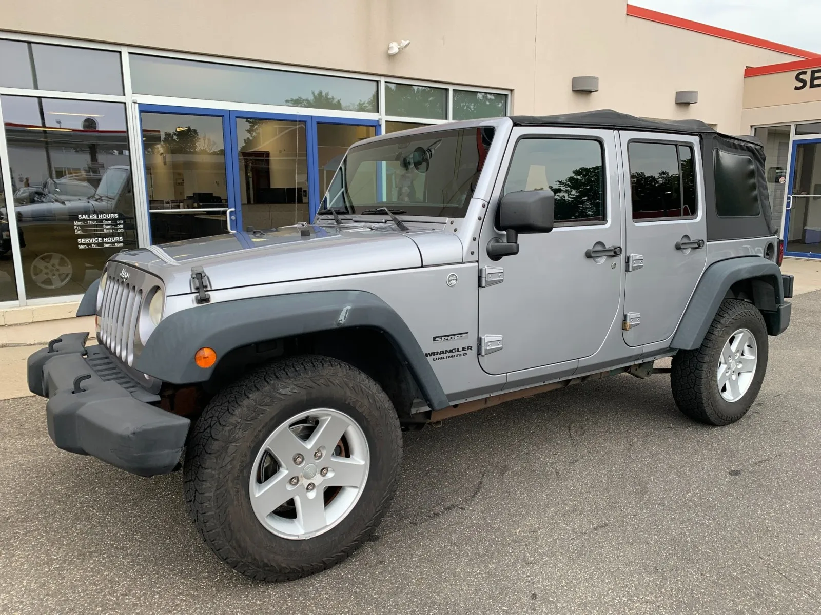 2013 Jeep Wrangler Unlimited Sport