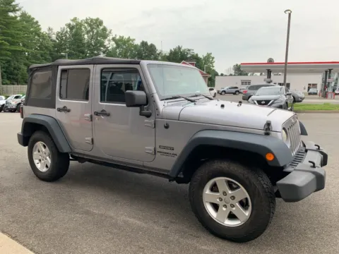 Another view of 2013 Jeep Wrangler Unlimited Sport for sale in Meriden, CT at Star Auto Sales