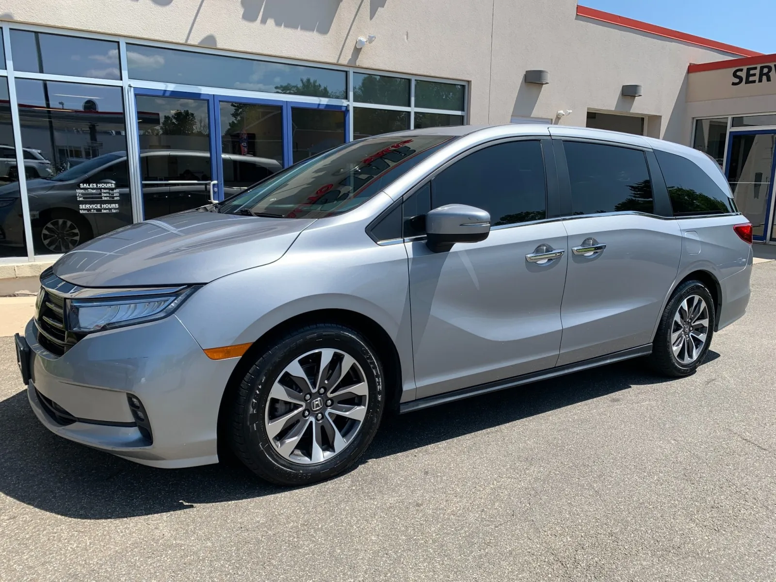 Silver 2023 Honda Odyssey EX-L for sale in Meriden, CT