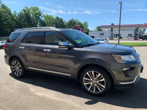 Another view of 2018 Ford Explorer Platinum for sale in Meriden, CT at Star Auto Sales