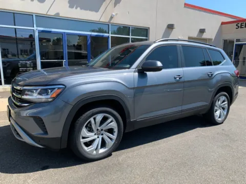 Gray 2022 Volkswagen Atlas 3.6L V6 SE w/Technology for sale in Meriden, CT