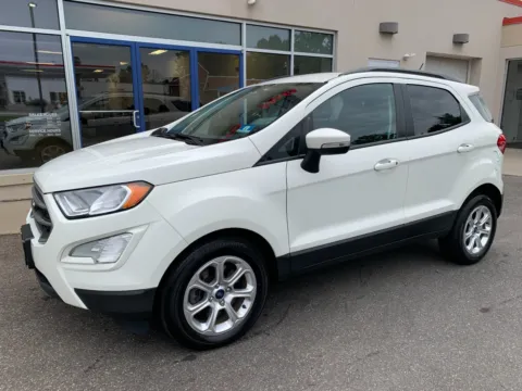 White 2019 Ford EcoSport SE for sale in Meriden, CT