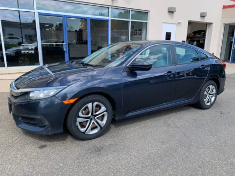 Blue 2016 Honda Civic Sedan LX for sale in Meriden, CT