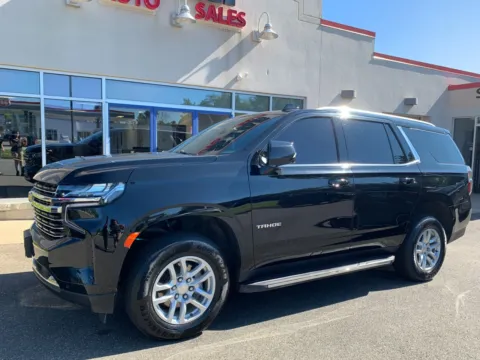 Black 2023 Chevrolet Tahoe LT for sale in Meriden, CT