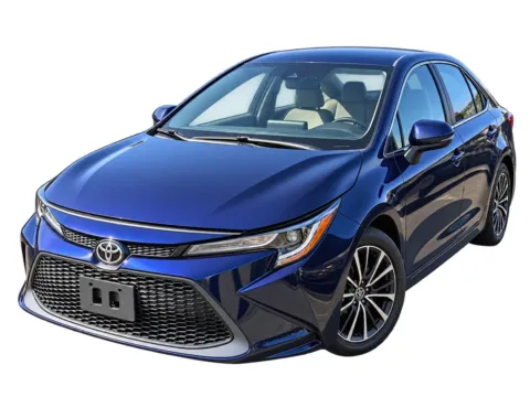 Blue 2021 Toyota Corolla LE for sale in Meriden, CT