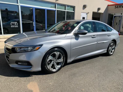 Silver 2018 Honda Accord Sedan EX-L 1.5T for sale in Meriden, CT