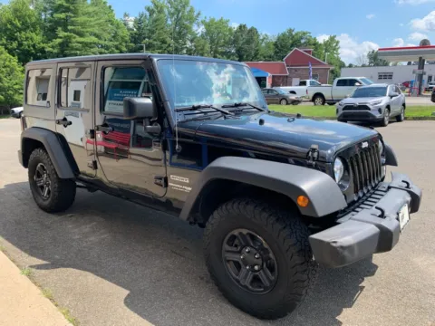 Another view of 2018 Jeep Wrangler JK Unlimited Sport for sale in Meriden, CT at Star Auto Sales