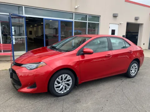 Red 2019 Toyota Corolla LE for sale in Meriden, CT