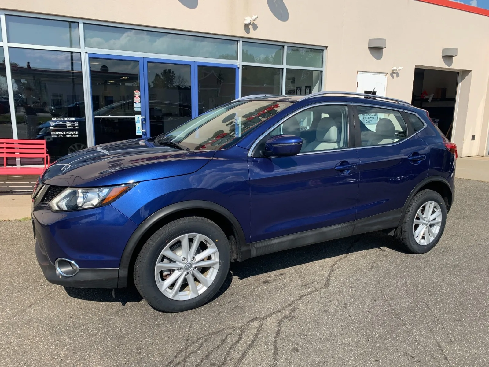 Blue 2018 Nissan Rogue Sport SV for sale in Meriden, CT