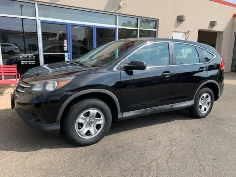 Black 2014 Honda CR-V LX for sale in Meriden, CT