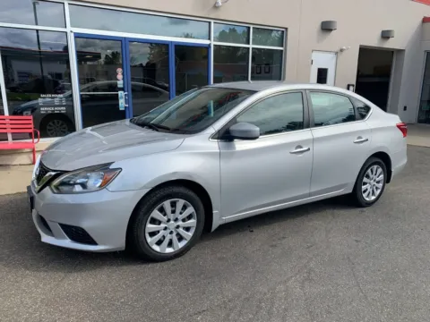 Silver 2017 Nissan Sentra S for sale in Meriden, CT
