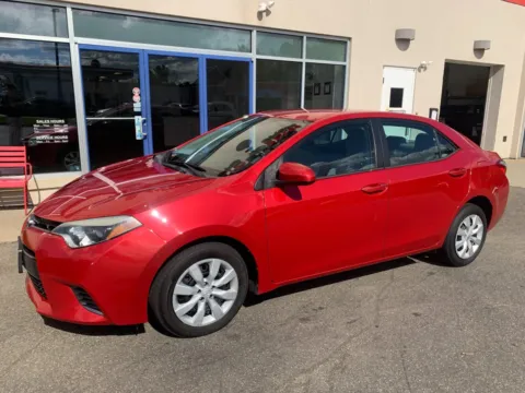 Red 2016 Toyota Corolla L for sale in Meriden, CT