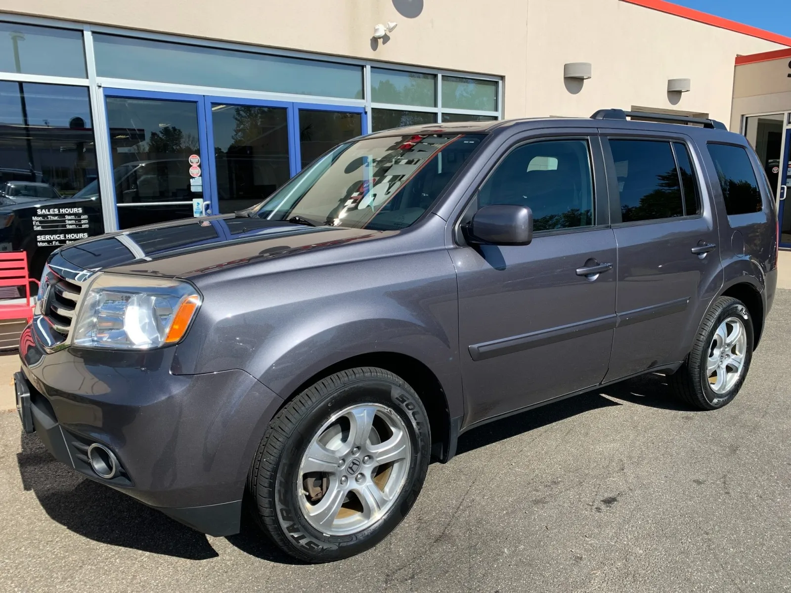 Gray 2015 Honda Pilot EX-L for sale in Meriden, CT