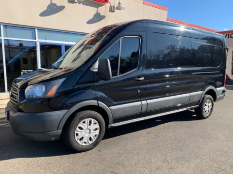 Black 2017 Ford Transit Van 350 for sale in Meriden, CT