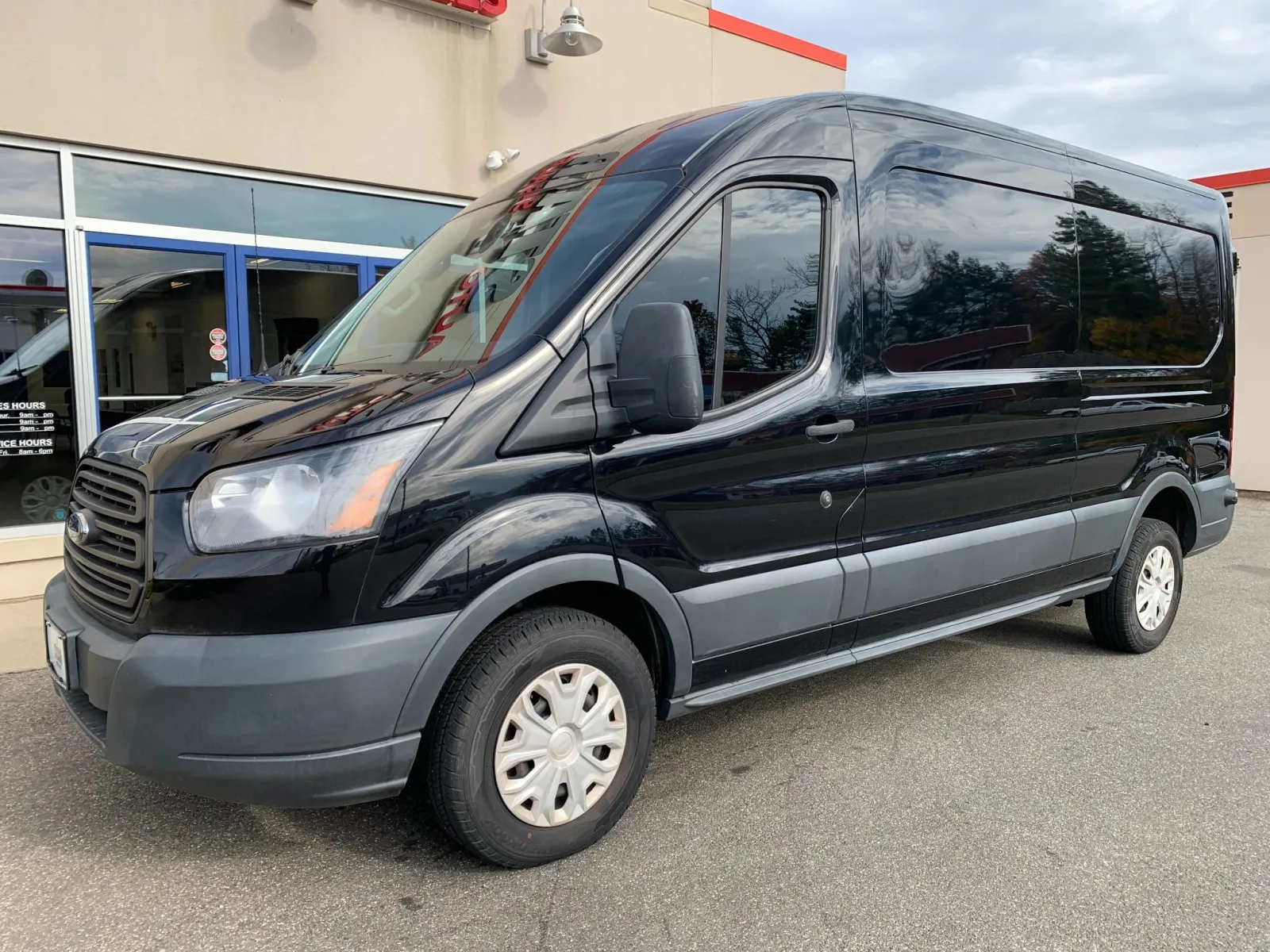 Black 2017 Ford Transit Van 350 for sale in Meriden, CT