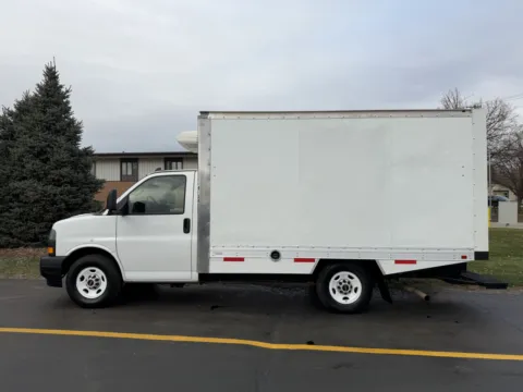Photos of 2019 GMC 3500 12ft Box Truck for sale in Crystal Lake, IL at Signature Truck Center