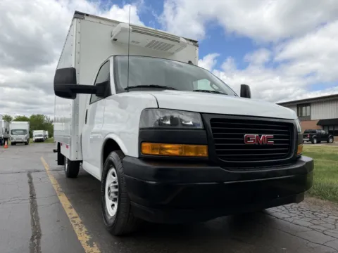 Another view of 2020 GMC 3500 12ft Box Truck for sale in Crystal Lake, IL at Signature Truck Center