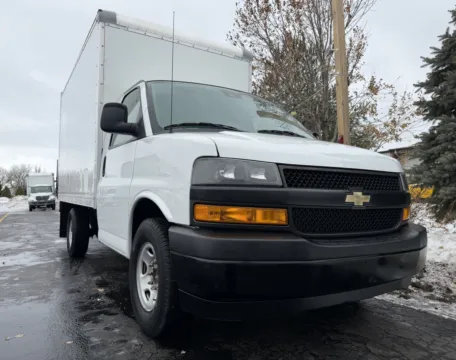 Photos of 2020 Chevrolet 3500 12ft Box Truck with Lift Gate for sale in Crystal Lake, IL at Signature Truck Center