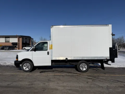 Photos of 2020 Chevrolet 3500 12ft Box Truck with Lift Gate for sale in Crystal Lake, IL at Signature Truck Center