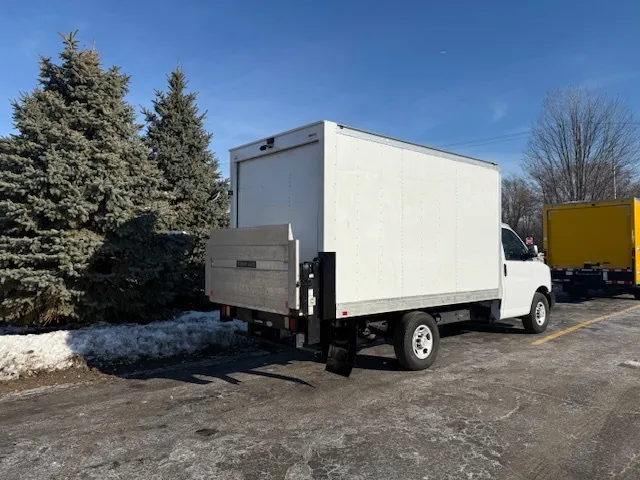 Another view of 2020 Chevrolet 3500 12ft Box Truck with Lift Gate for sale in Crystal Lake, IL at Signature Truck Center