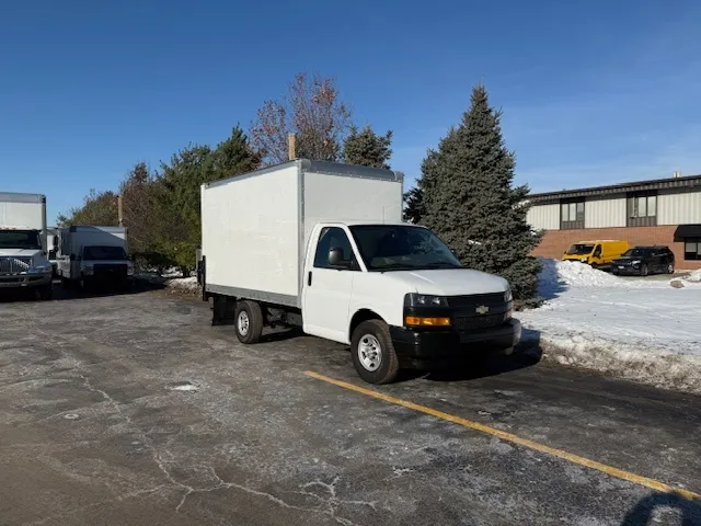 Photos of 2020 Chevrolet 3500 12ft Box Truck with Lift Gate for sale in Crystal Lake, IL at Signature Truck Center