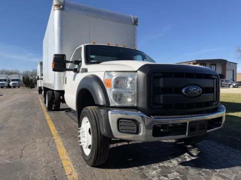 Another view of 2015 Ford F-550 16ft Box Truck with Lift Gate for sale in Crystal Lake, IL at Signature Truck Center