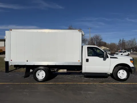 White 2015 Ford F-350 12ft Box Truck for sale in Crystal Lake, IL