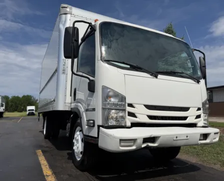Another view of 2018 Isuzu NPR 16ft Box Truck with Lift Gate for sale in Crystal Lake, IL at Signature Truck Center