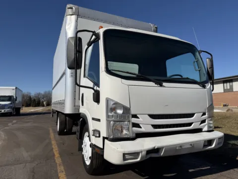 Another view of 2018 Isuzu NPR 16ft Box Truck with Lift Gate for sale in Crystal Lake, IL at Signature Truck Center