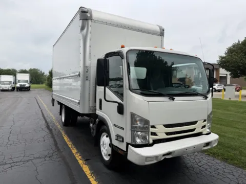 Another view of 2018 Isuzu NPR 16ft Box Truck with Lift Gate for sale in Crystal Lake, IL at Signature Truck Center