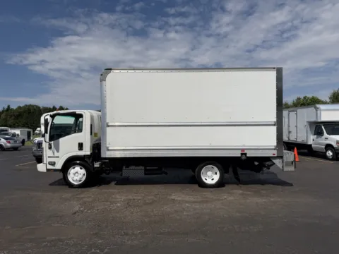 Photos of 2018 Isuzu NPR 16ft Box Truck with Lift Gate for sale in Crystal Lake, IL at Signature Truck Center