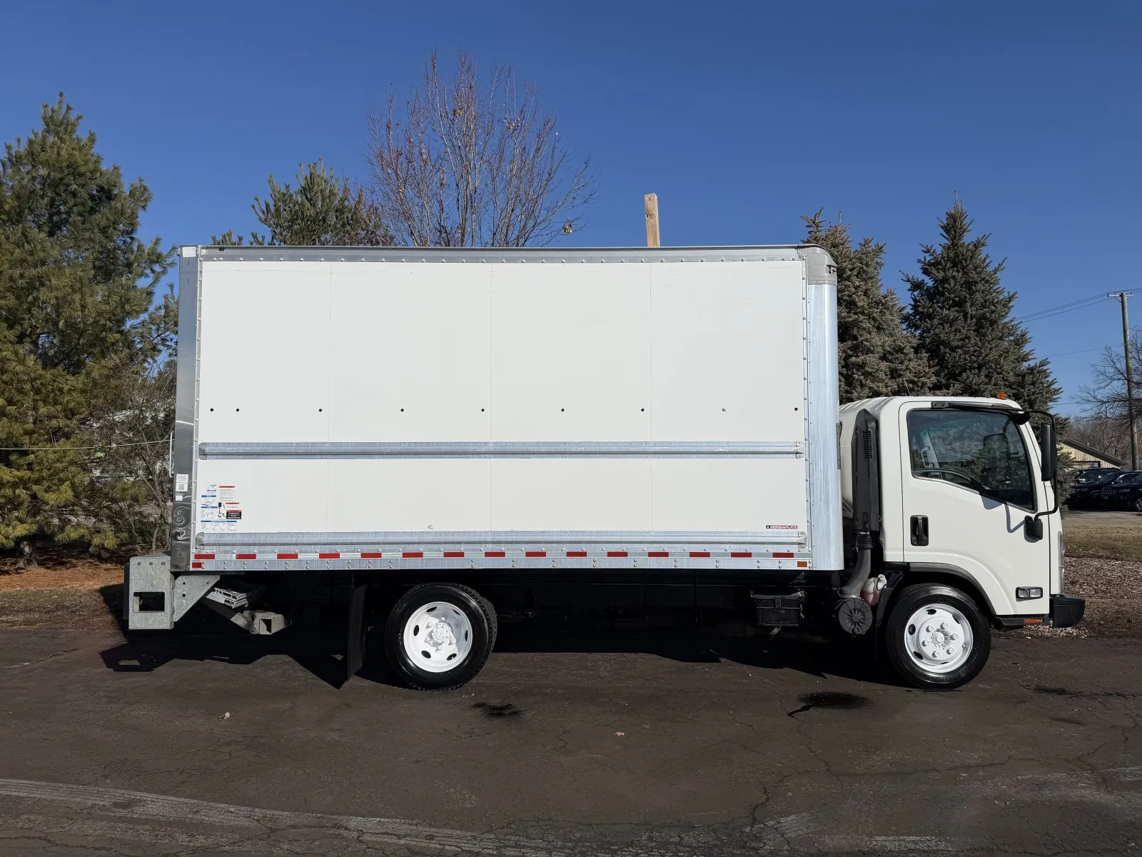 2019 Isuzu NPR 16ft Box Truck with Lift Gate