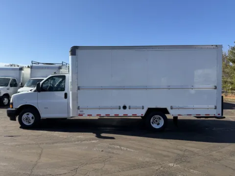 Photos of 2021 GMC 3500 16ft Box Truck for sale in Crystal Lake, IL at Signature Truck Center