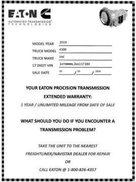 Photos of 2019 International DuraStar 4300 26ft Box Truck with Lift Gate for sale in Crystal Lake, IL at Signature Truck Center