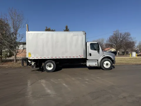 White 2020 Freightliner M2 16ft Box Truck with Lift Gate for sale in Crystal Lake, IL