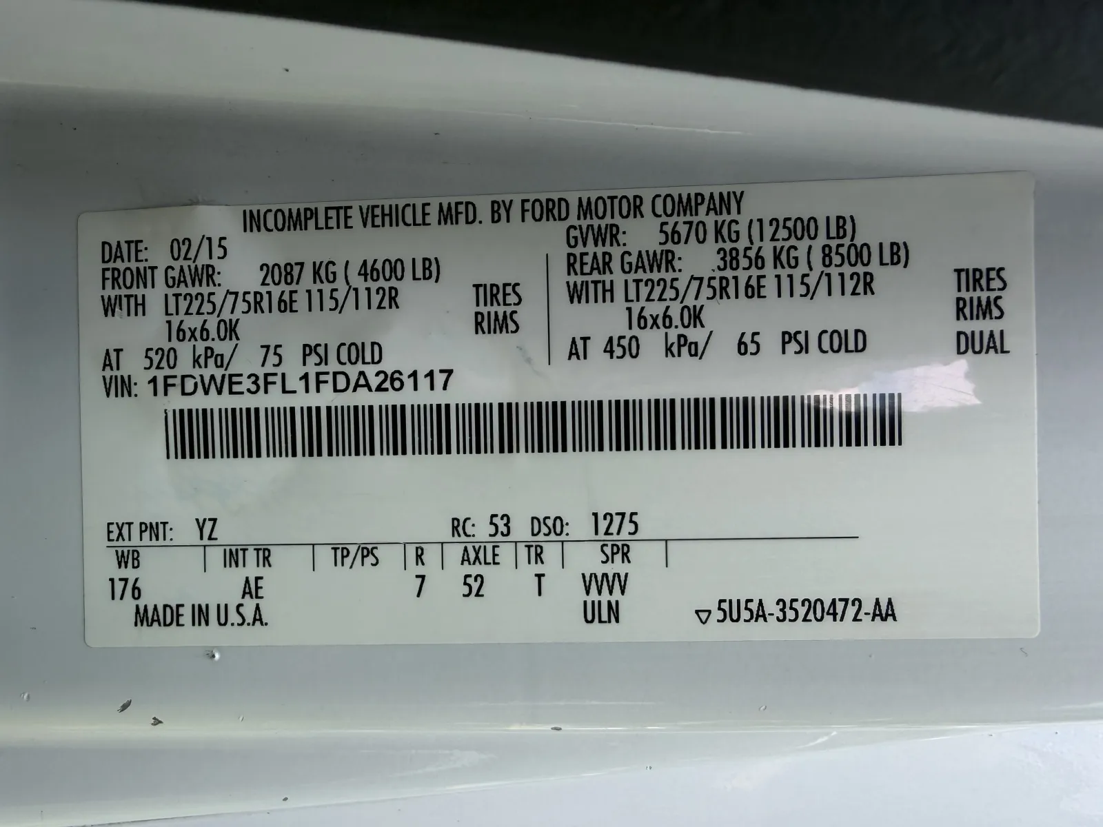 2015 Ford E-Series Cutaway Base - Photo 25