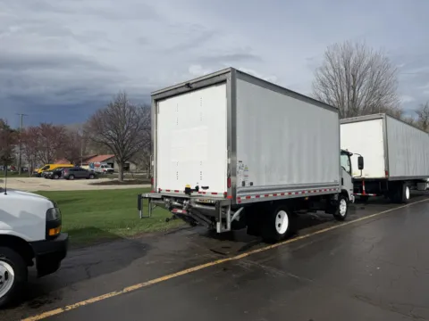 Another view of 2020 Isuzu NPR 16ft Box Truck with Lift Gate for sale in Crystal Lake, IL at Signature Truck Center