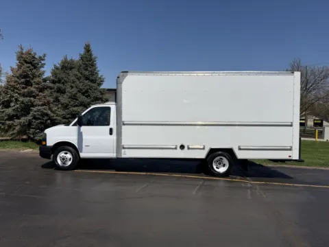Photos of 2021 GMC 3500 16ft Box Truck for sale in Crystal Lake, IL at Signature Truck Center