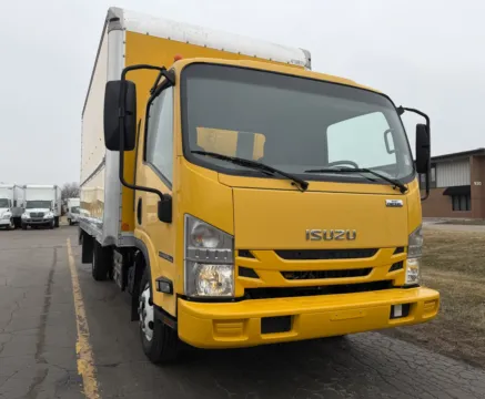 Another view of 2022 Isuzu NPR HD 16ft Box Truck with Lift Gate for sale in Crystal Lake, IL at Signature Truck Center