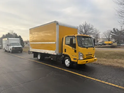 Another view of 2022 Isuzu NPR HD 16ft Box Truck with Lift Gate for sale in Crystal Lake, IL at Signature Truck Center