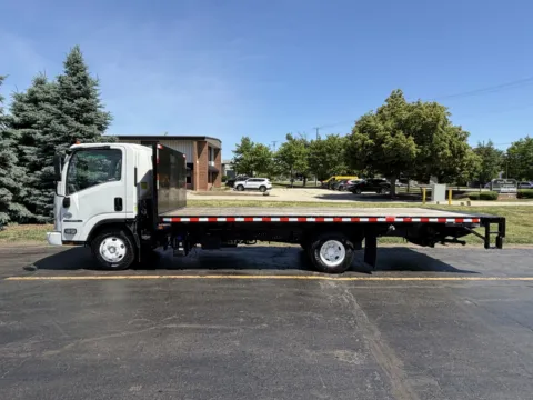 Photos of 2020 Isuzu NPR HD 18ft Flatbed with Lift Gate for sale in Crystal Lake, IL at Signature Truck Center