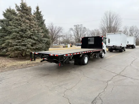Another view of 2020 Isuzu NPR HD 18ft Flatbed for sale in Crystal Lake, IL at Signature Truck Center