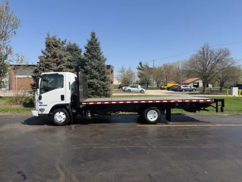 Photos of 2020 Isuzu NPR HD 18ft Flatbed with Lift Gate for sale in Crystal Lake, IL at Signature Truck Center
